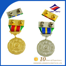 Factory price gold silver honor customized medals for awards